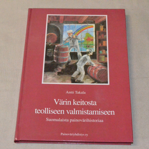 Antti Takala Värin keitosta teolliseen valmistamiseen